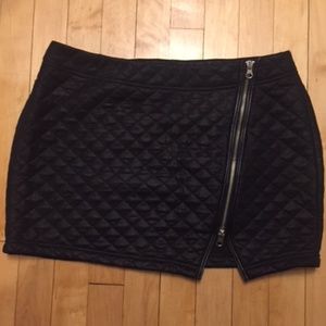 Quilted Double Zip Express Skirt in womens
